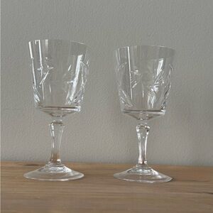 Vintage Pinwheel Glasses (set of 2)